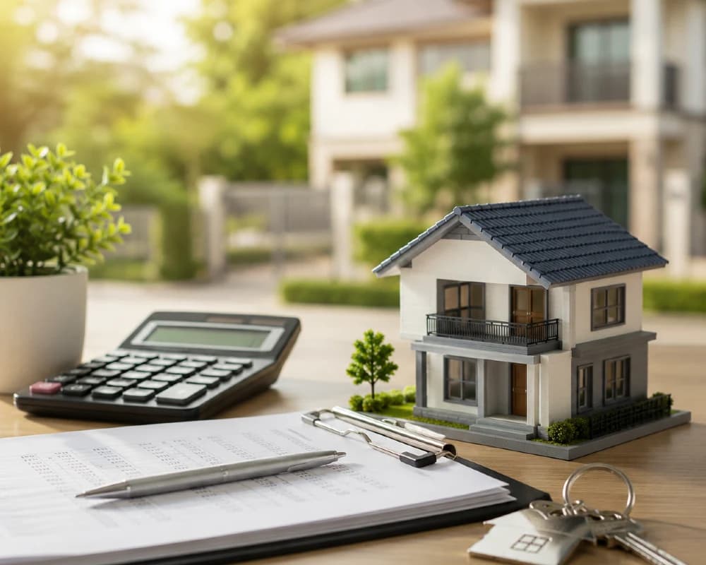Modern home representing LJ Consultancy home loan services